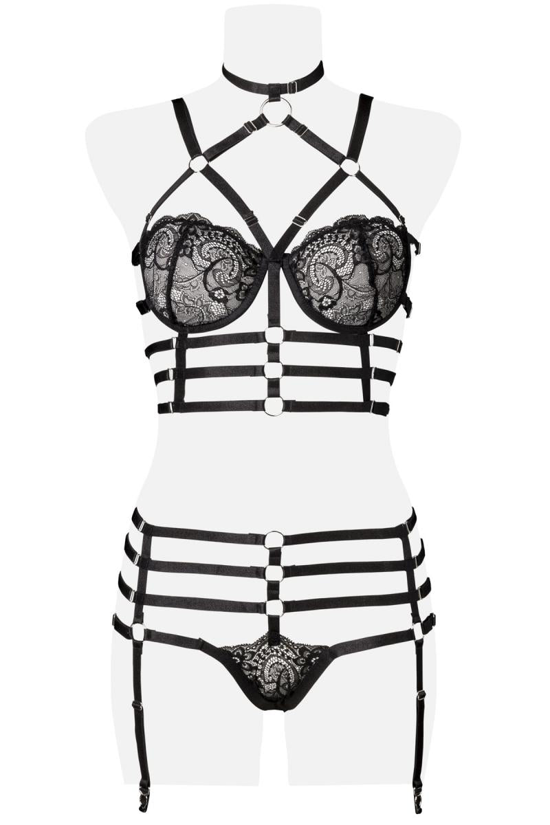 2 - teiliges Harness Set von Grey Velvet - Hinreissend