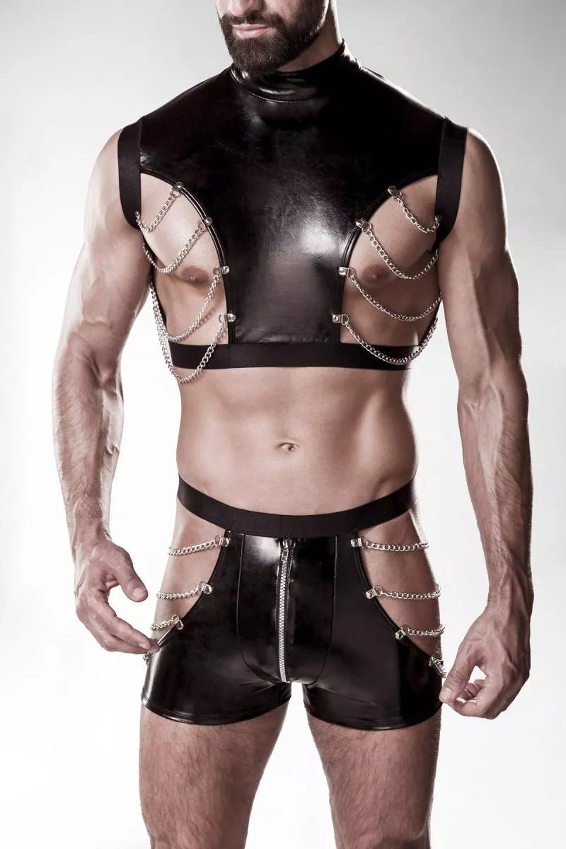 2 - teiliges Herren - Set 20057 - Grey Velvet - Hinreissend