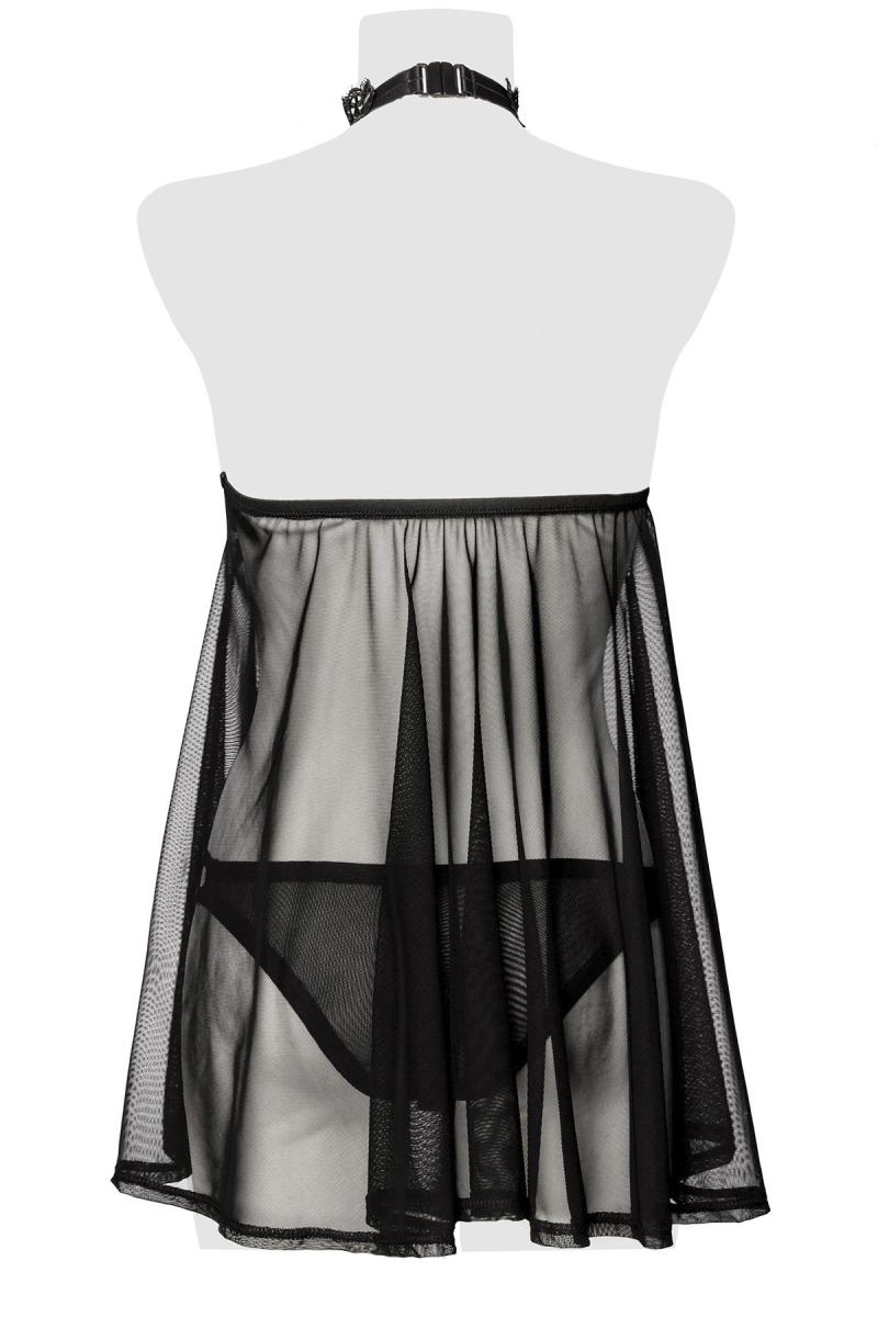 Schwarzes Negligé 20026 – Hinreissend Fetish Fashion