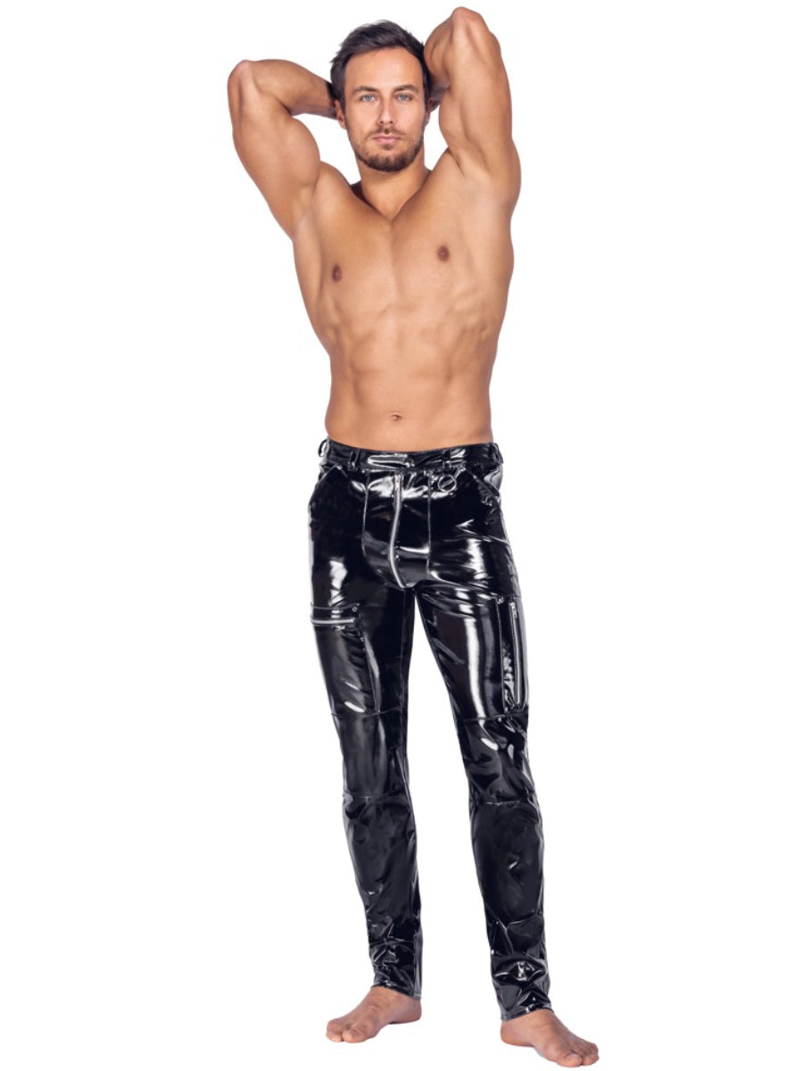 Lack-Hose Schwarz – Black Level