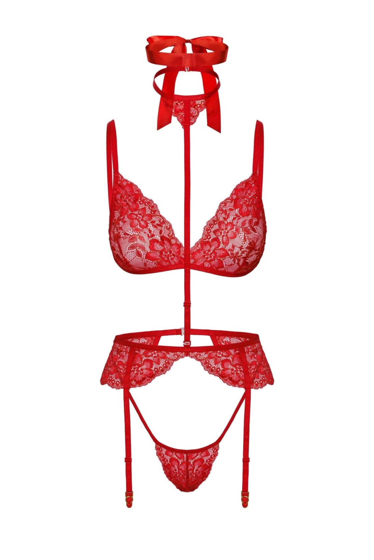 5 - teiliges Set aus Spitze - Kissable - Hinreissend