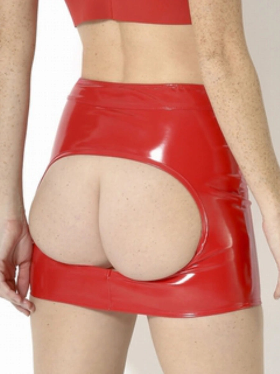 Andrea Lack-Jupe rot – Patrice Catanzaro