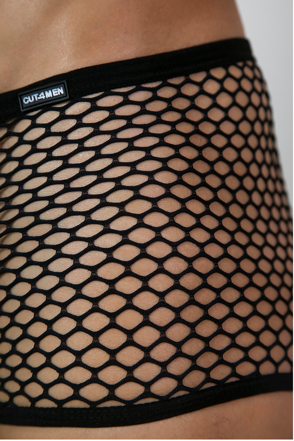 Wide Mesh Trunk Schwarz Herren – CUT4MEN