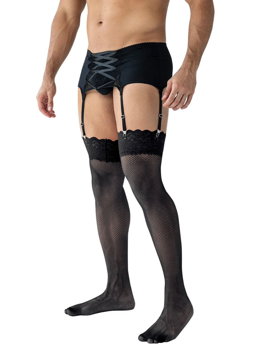 Crossed Garter R4VAGE by C4M – Strumpfhalter Look