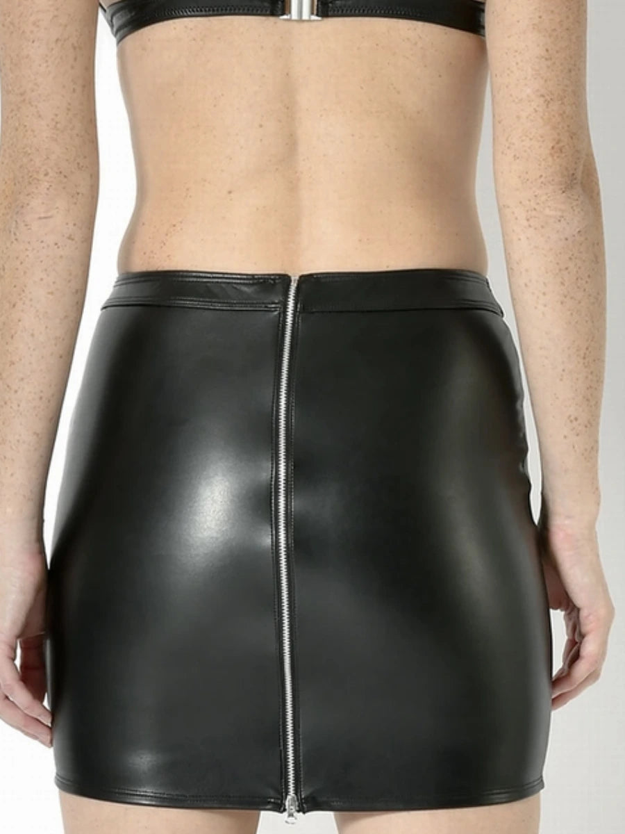 Celestra Kunstleder-Jupe – Patrice Catanzaro