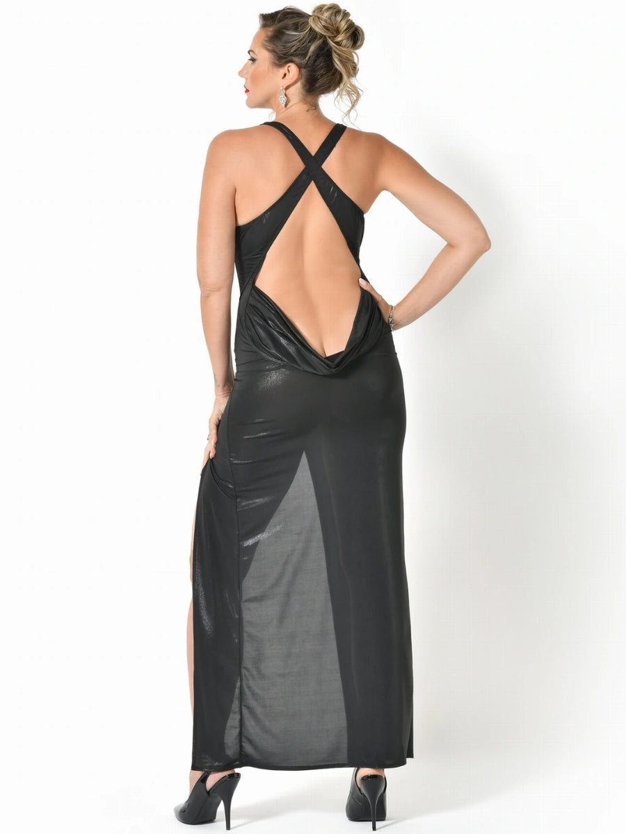 Neptune Kleid Schwarz – Les P’tites Folies