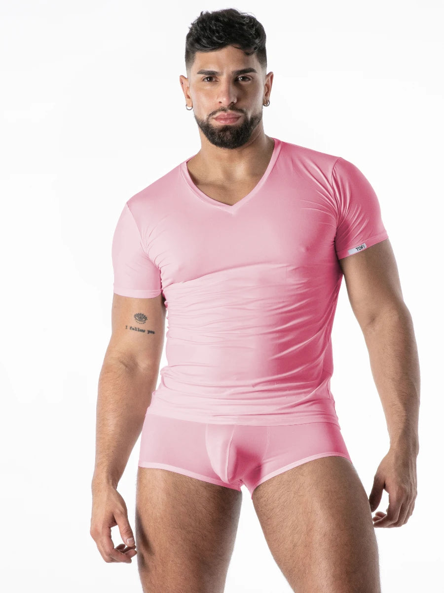 T-shirt Mon Amour in microfibra – TOF Paris