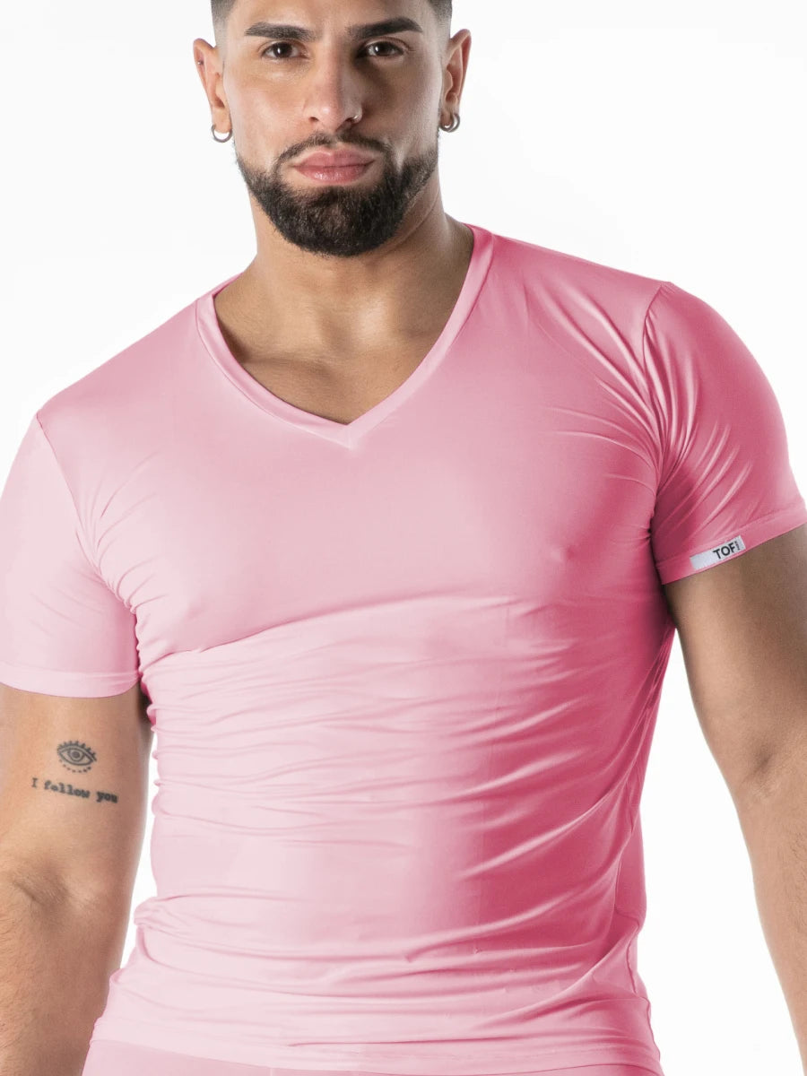 T-shirt Mon Amour in microfibra – TOF Paris