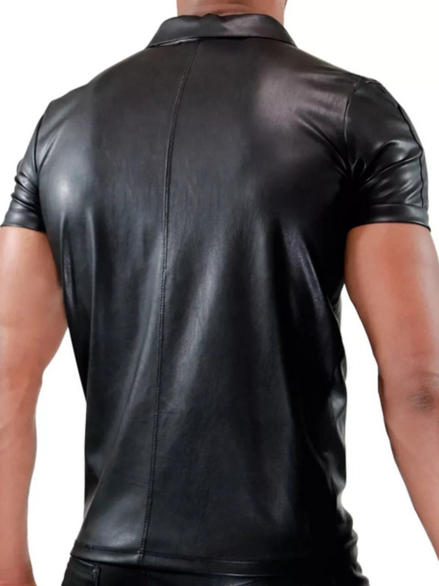 Fetish Polo Schwarz – TOF Paris