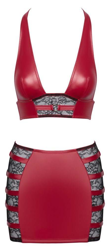 Bauchfreies Top & enger Minirock im Set | Cottelli Party - Hinreissend