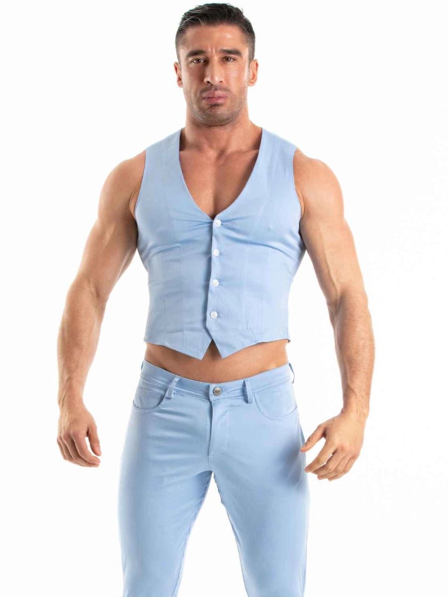 ☀️ Chino Weste Blau – TOF Paris - Hinreissend