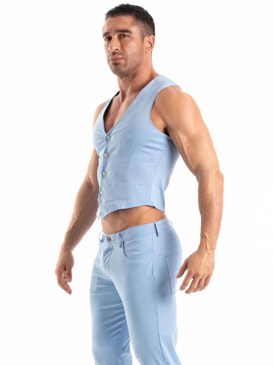 ☀️ Chino Weste Blau – TOF Paris - Hinreissend