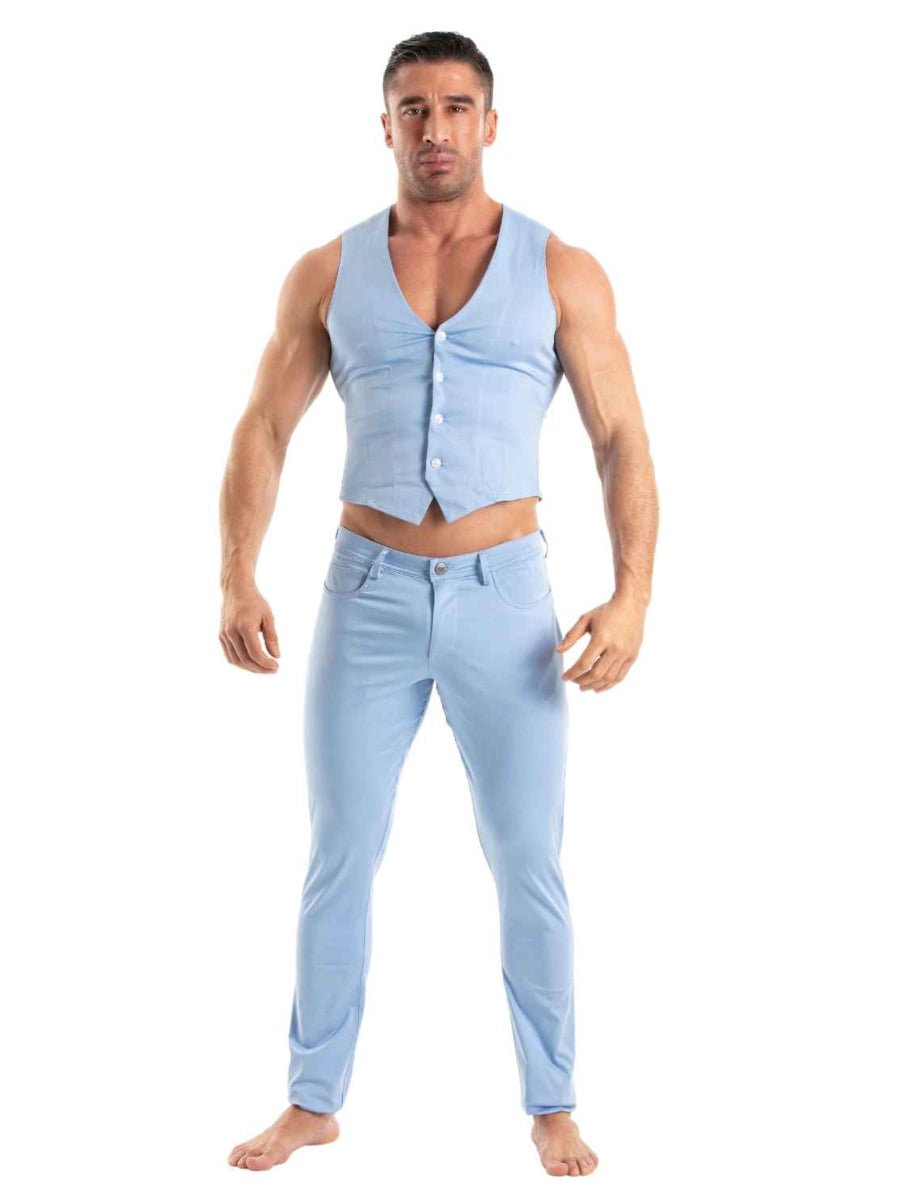 ☀️ Chino Weste Blau – TOF Paris - Hinreissend