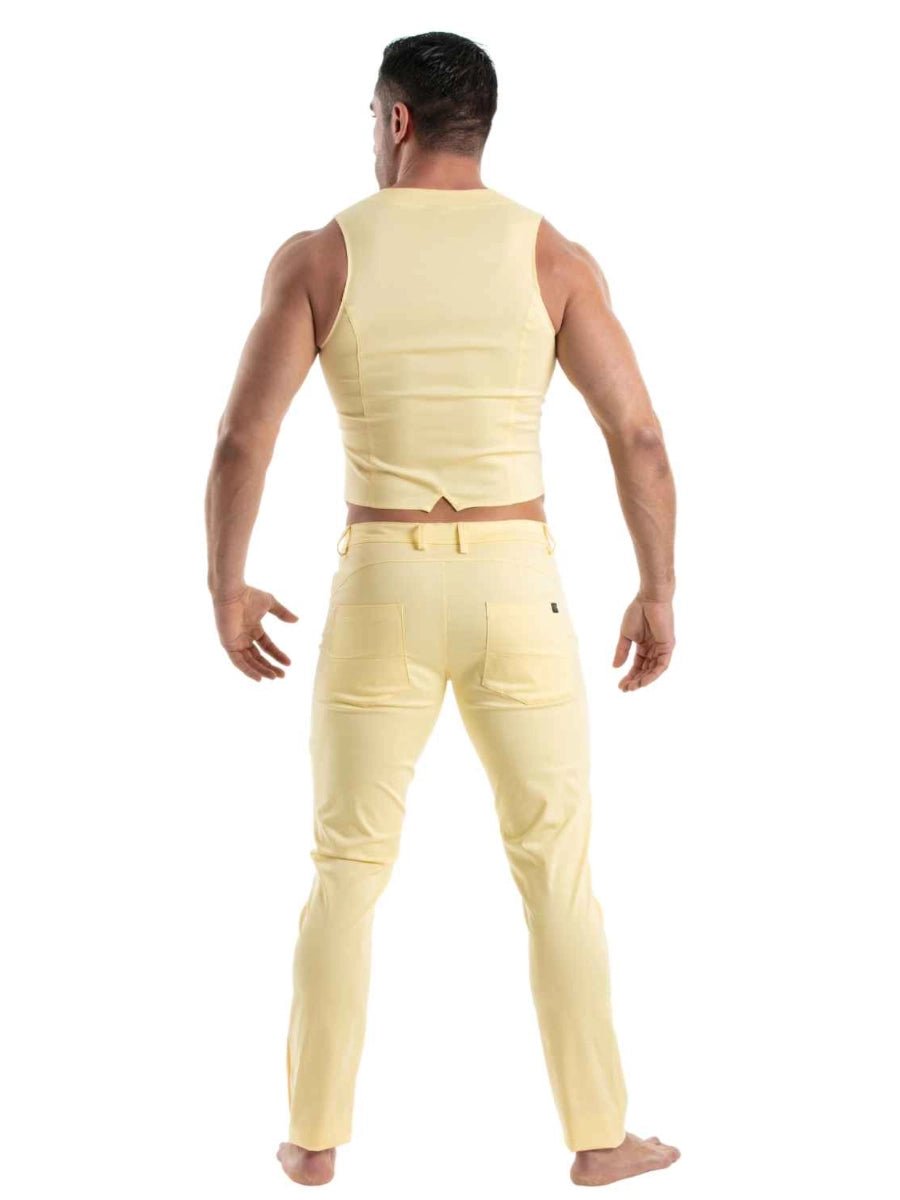 ☀️ Chino Weste Gelb – TOF Paris - Hinreissend