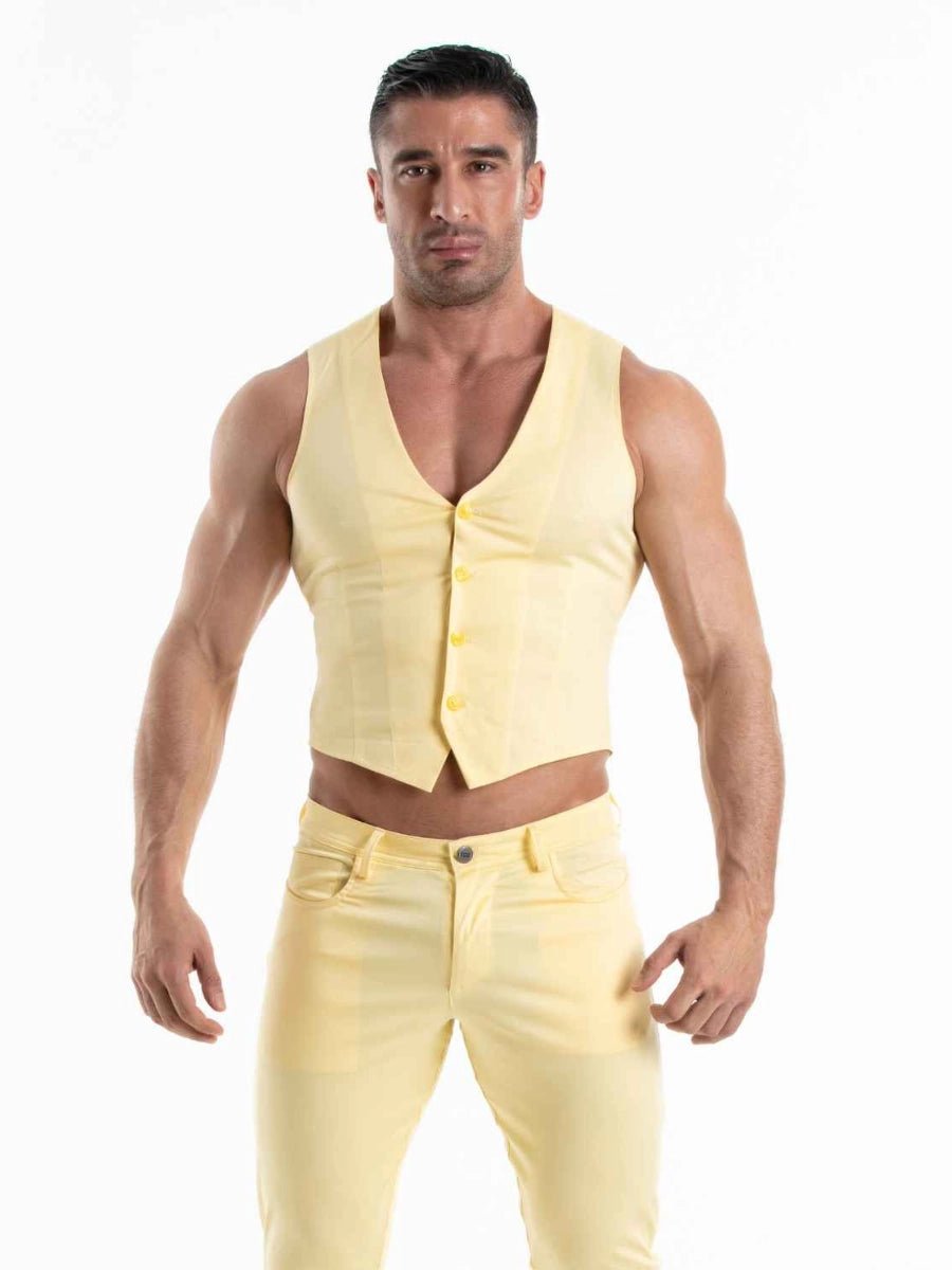 ☀️ Chino Weste Gelb – TOF Paris - Hinreissend