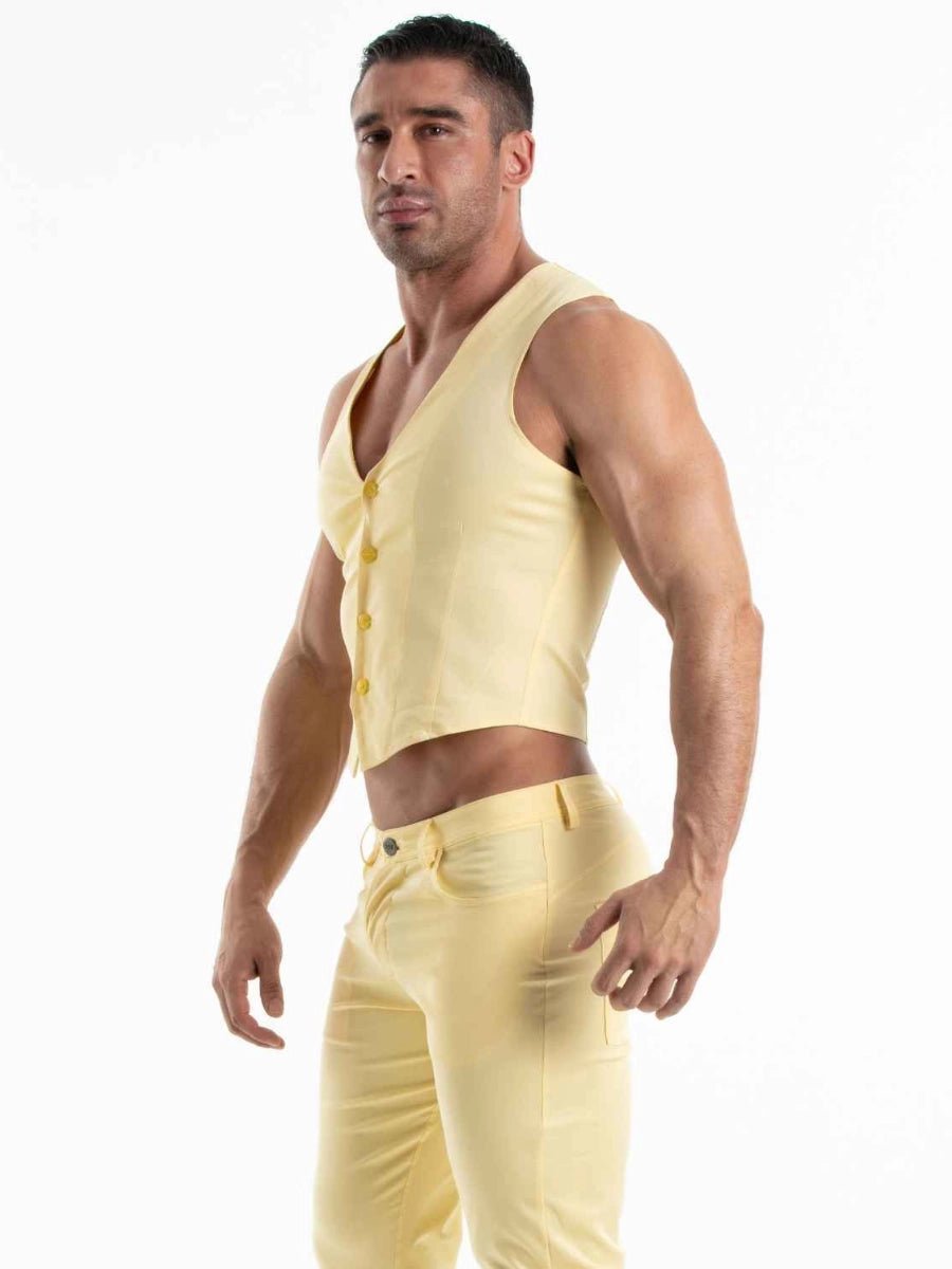 ☀️ Chino Weste Gelb – TOF Paris - Hinreissend