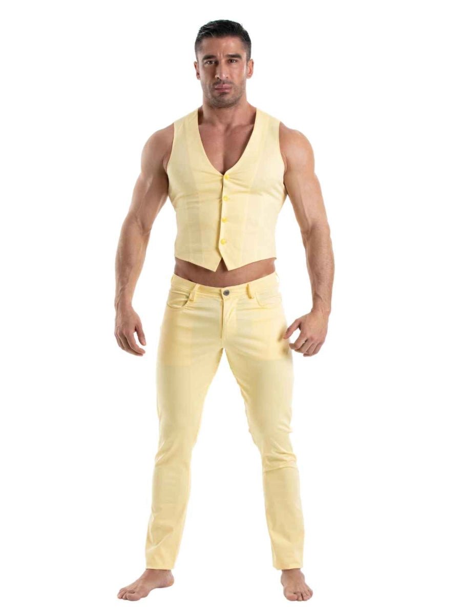 ☀️ Chino Weste Gelb – TOF Paris - Hinreissend