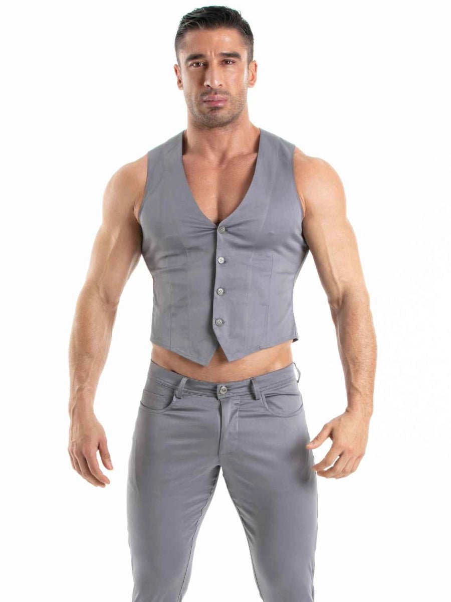 ☀️ Chino Weste Grau – TOF Paris - Hinreissend