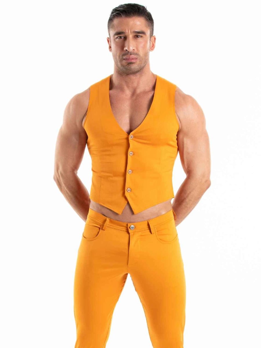 ☀️ Chino Weste Orange – TOF Paris - Hinreissend