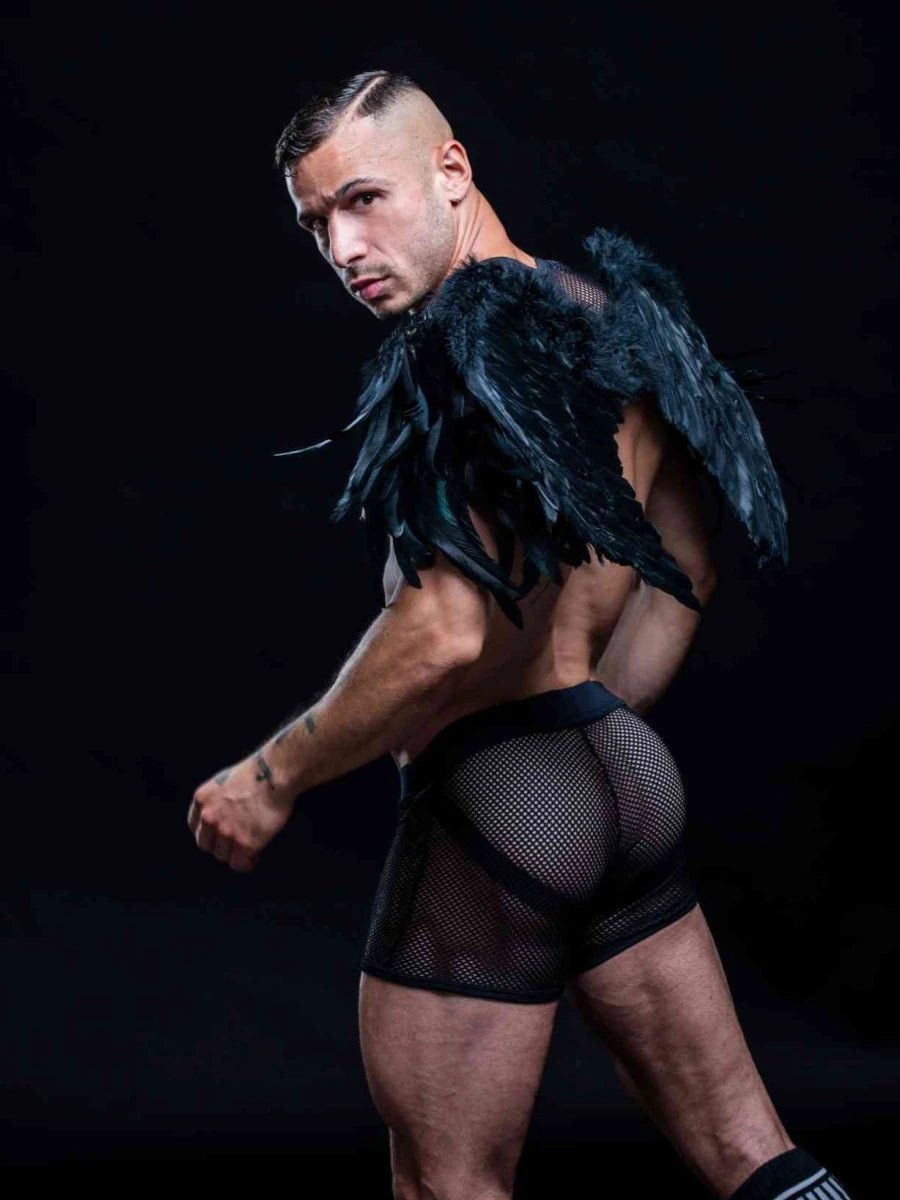 Circuit Mesh Jockshort Schwarz â TOF Paris - Hinreissend