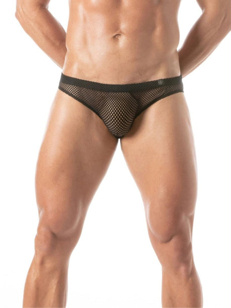Circuit Netz Mini Briefs Schwarz – TOF Paris - Hinreissend