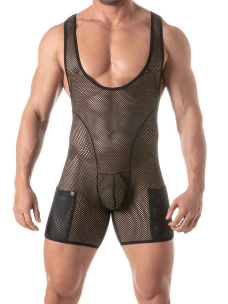 Circuit Netz - Wrestling Body Schwarz – TOF Paris - Hinreissend