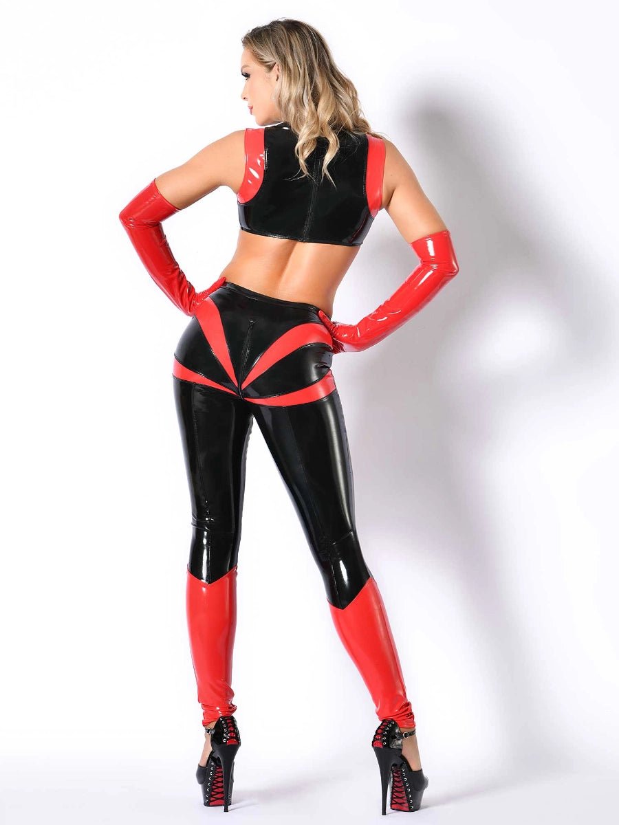 EMBRASEMENT Datex Top Schwarz - Rot – Patrice Catanzaro - Hinreissend