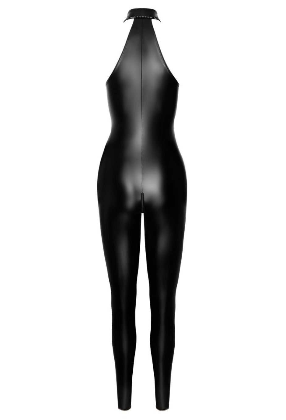 Exklusiver Overall im Powerwetlook von Noir Handmade - Hinreissend