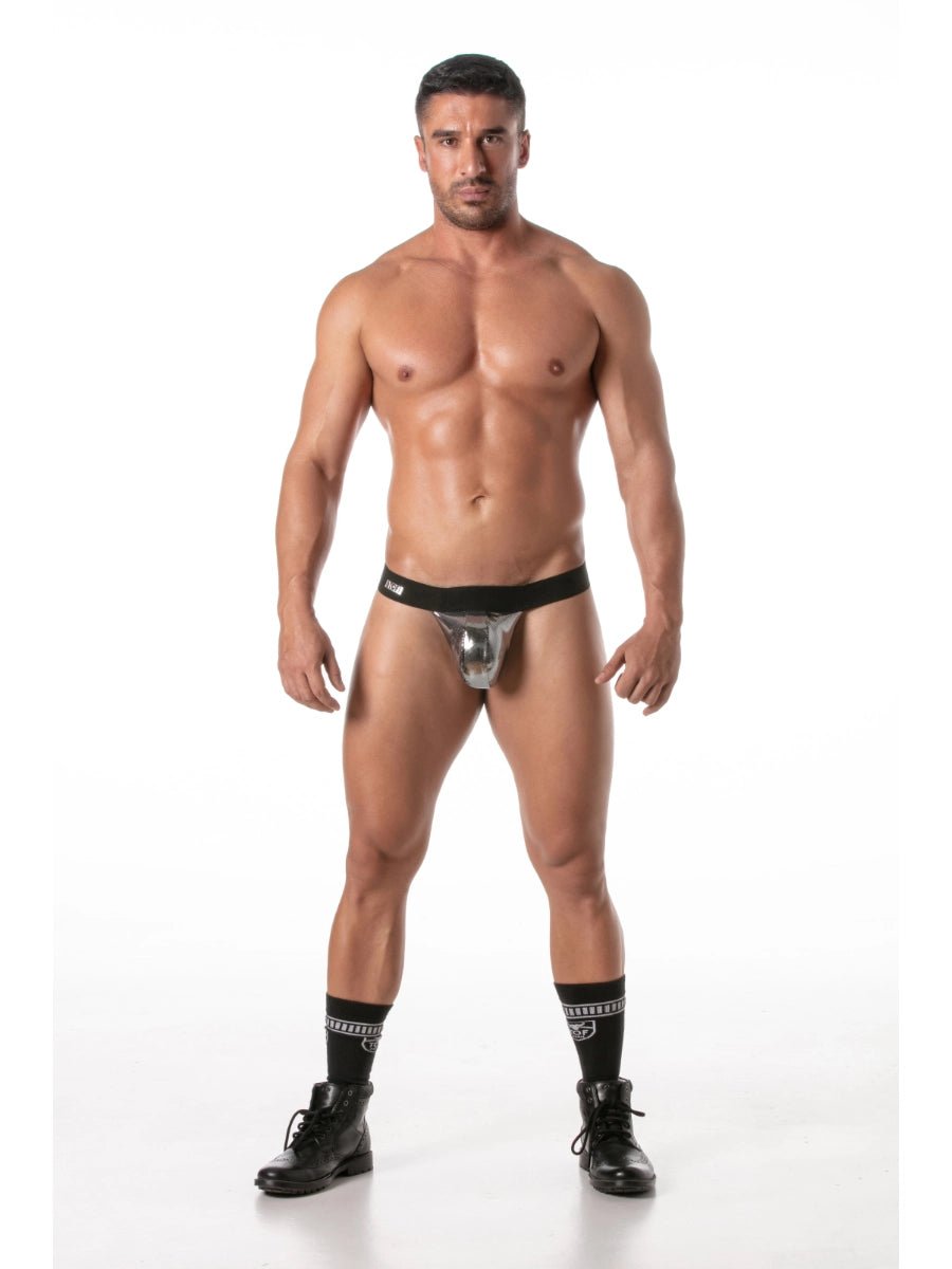 🔥 Fiesta Stringloser Tanga Silber – TOF Paris - Hinreissend