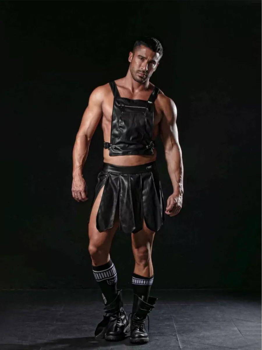 Gladiatorenrock Schwarz – TOF Paris - Hinreissend