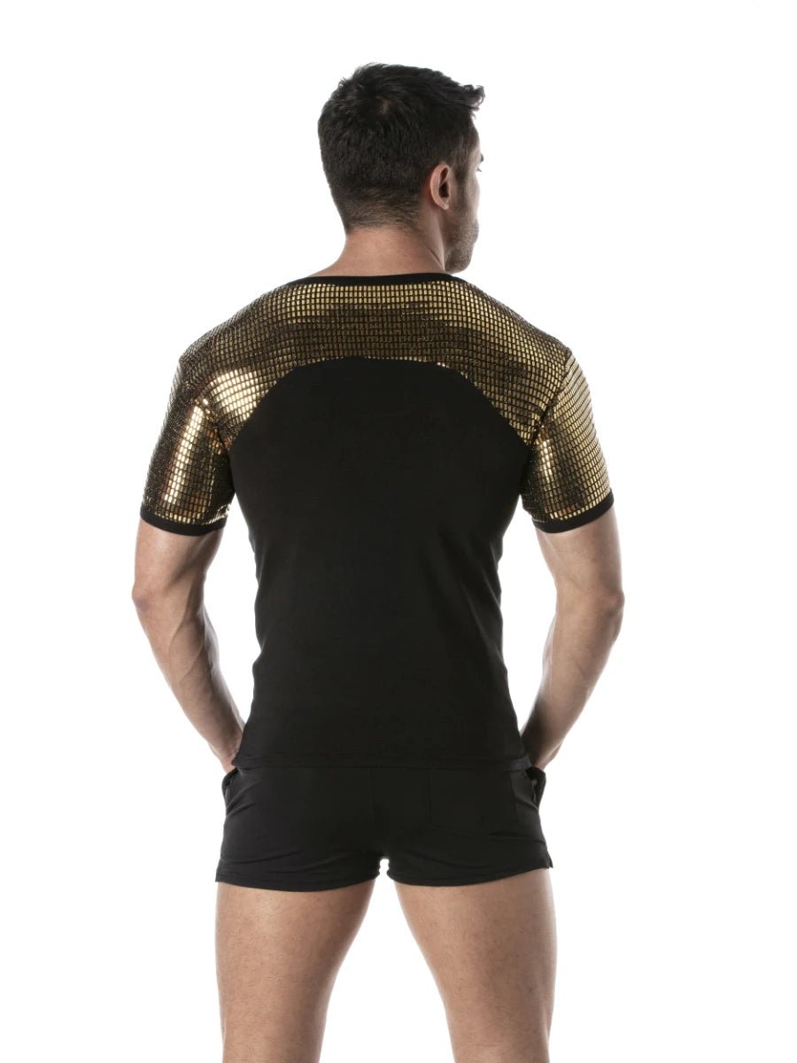 Glitter T-Shirt Gold – TOF Paris - Hinreissend