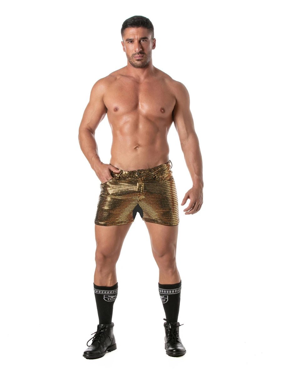 Glitzer - Shorts Gold – TOF Paris - Hinreissend