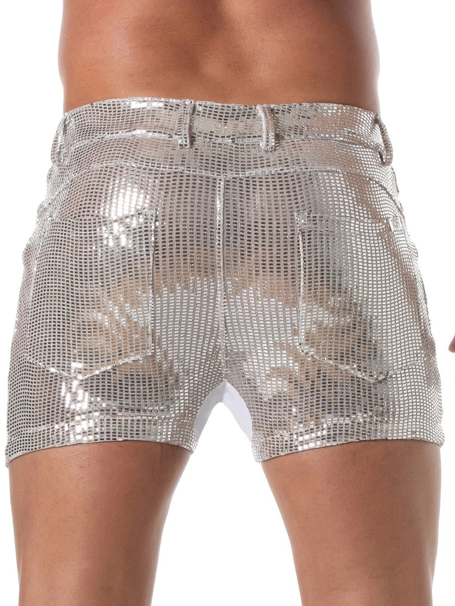 Glitzer - Shorts Silber – TOF Paris - Hinreissend