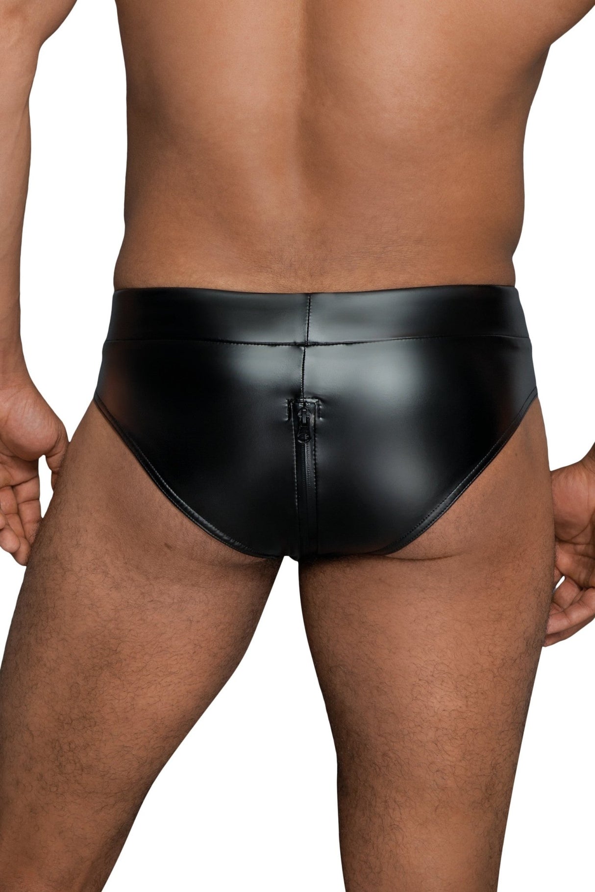 Herren Short Wetlook H065 – Noir Handmade - Hinreissend
