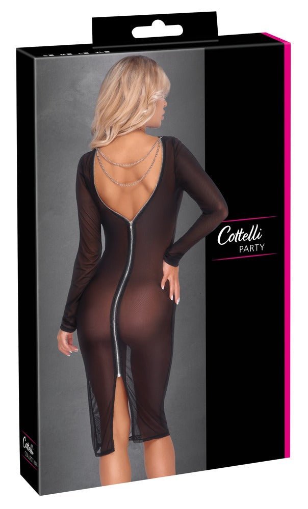 Kleid in feiner Powernet - Transparenz - Hinreissend