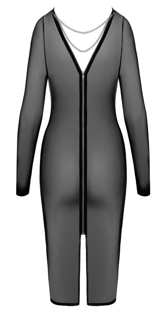 Kleid in feiner Powernet - Transparenz - Hinreissend