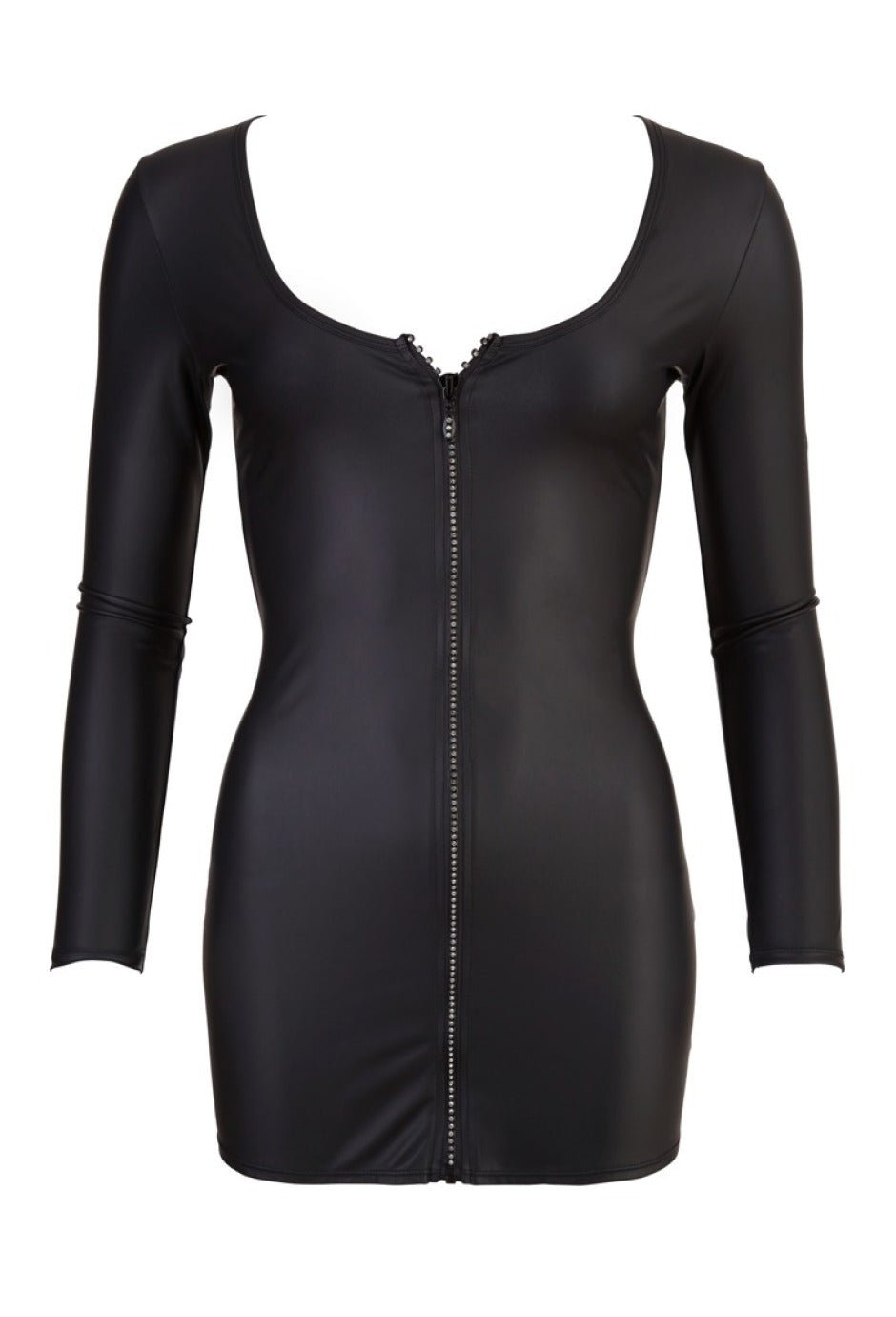 Kleid mit Glitzer - Reissverschluss - Hinreissend