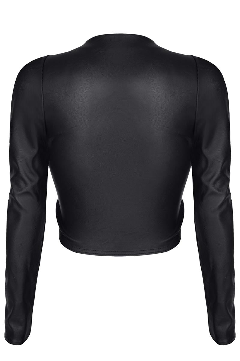 Kunstleder Top ADRIANA - Hinreissend