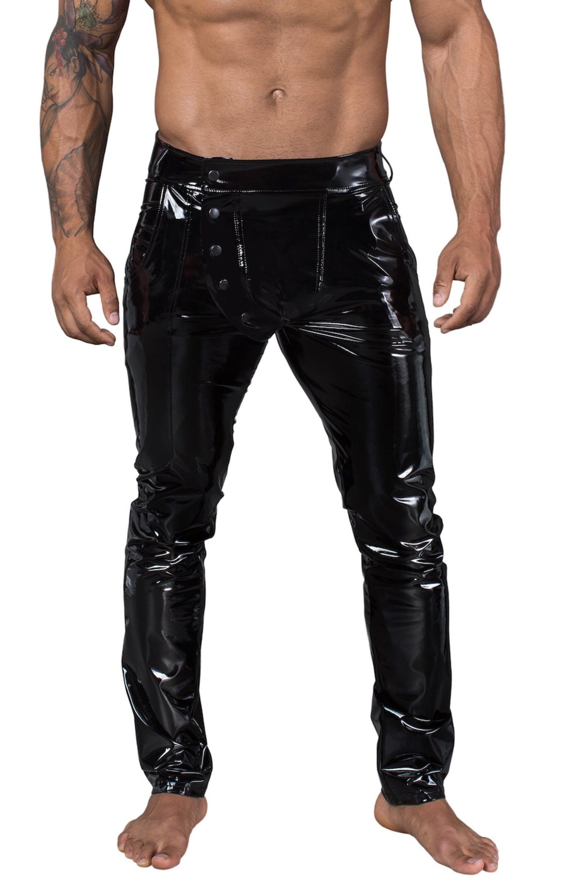 Lack Hose – Noir Handmade H060 - Hinreissend