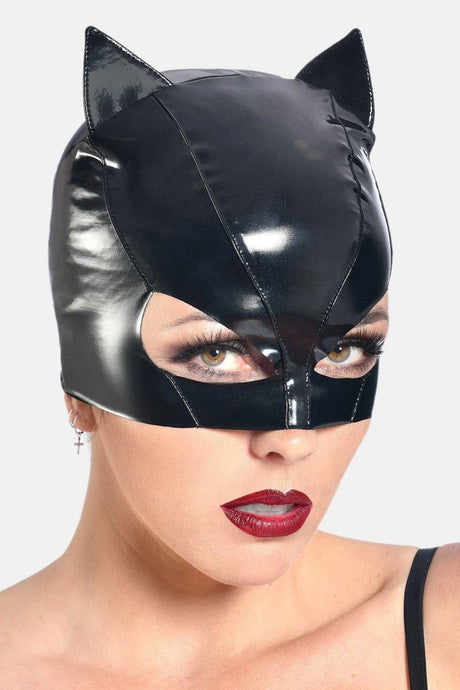Lack - Maske "Petit Chat" Rot - Hinreissend