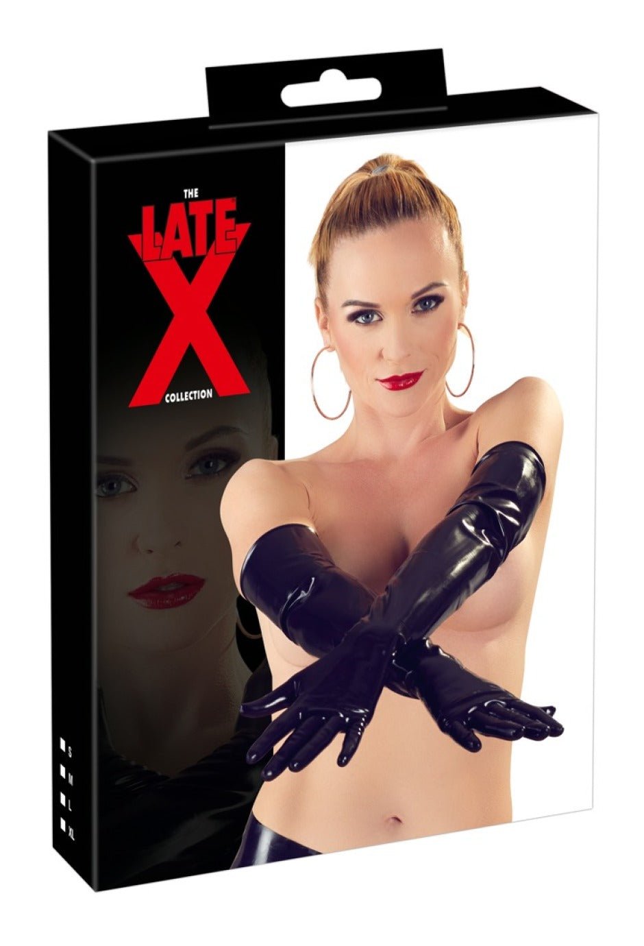 Latex Handschuhe schwarz - Hinreissend