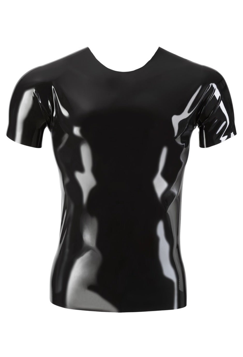 Latex Shirt von Late X – Vorderansicht ohne Model