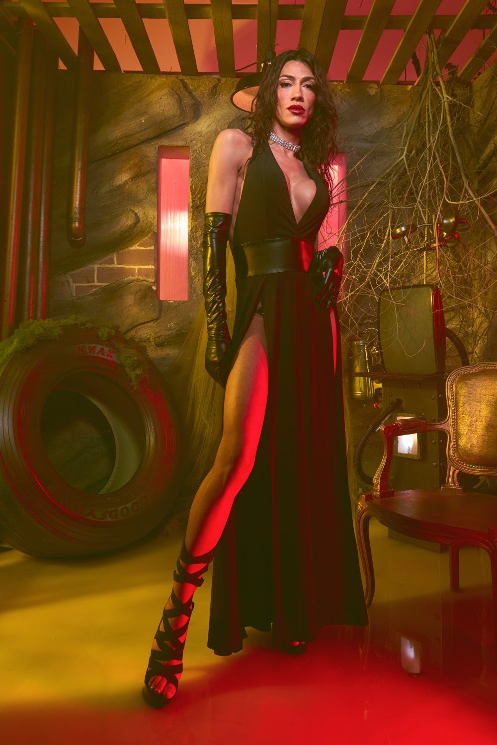 Mme XY Wetlook Handschuhe - Madame XY - Hinreissend