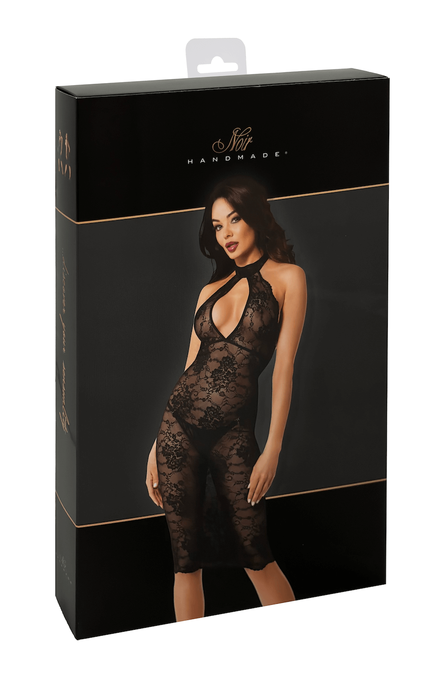 Nocturne Midikleid aus Spitze - Noir Handmade - Hinreissend