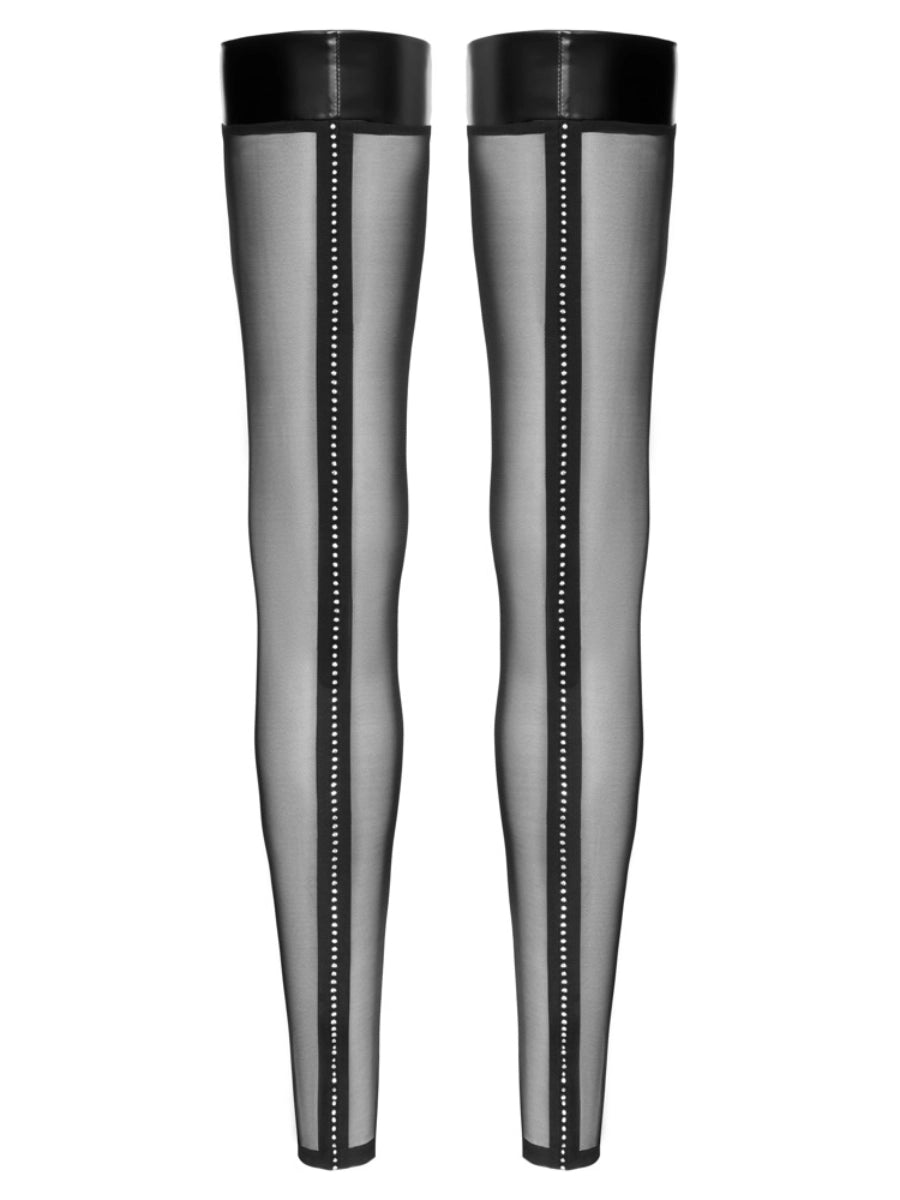 Overknees – Noir Handmade - Hinreissend