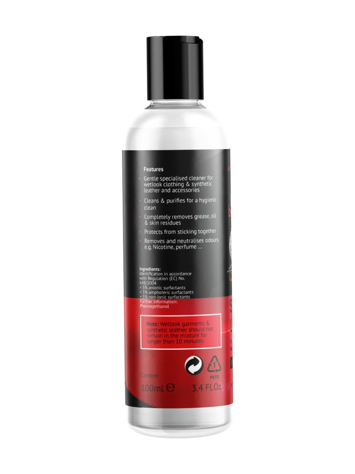 Pflegemittel für Lack beGloss Special Wash Vinyl 100 ml – Rückseite