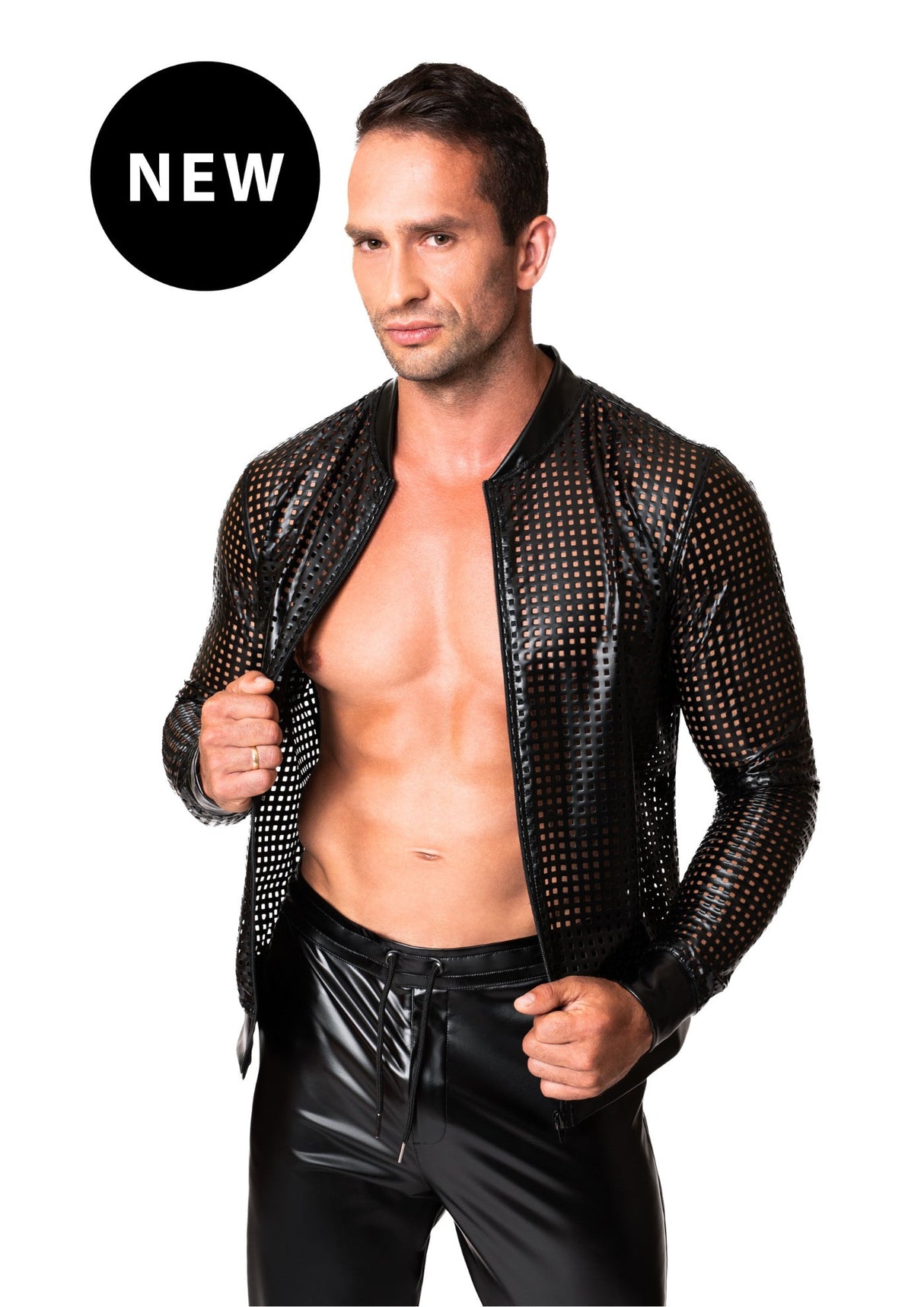 Powerwetlook Jacke H076 - Hinreissend