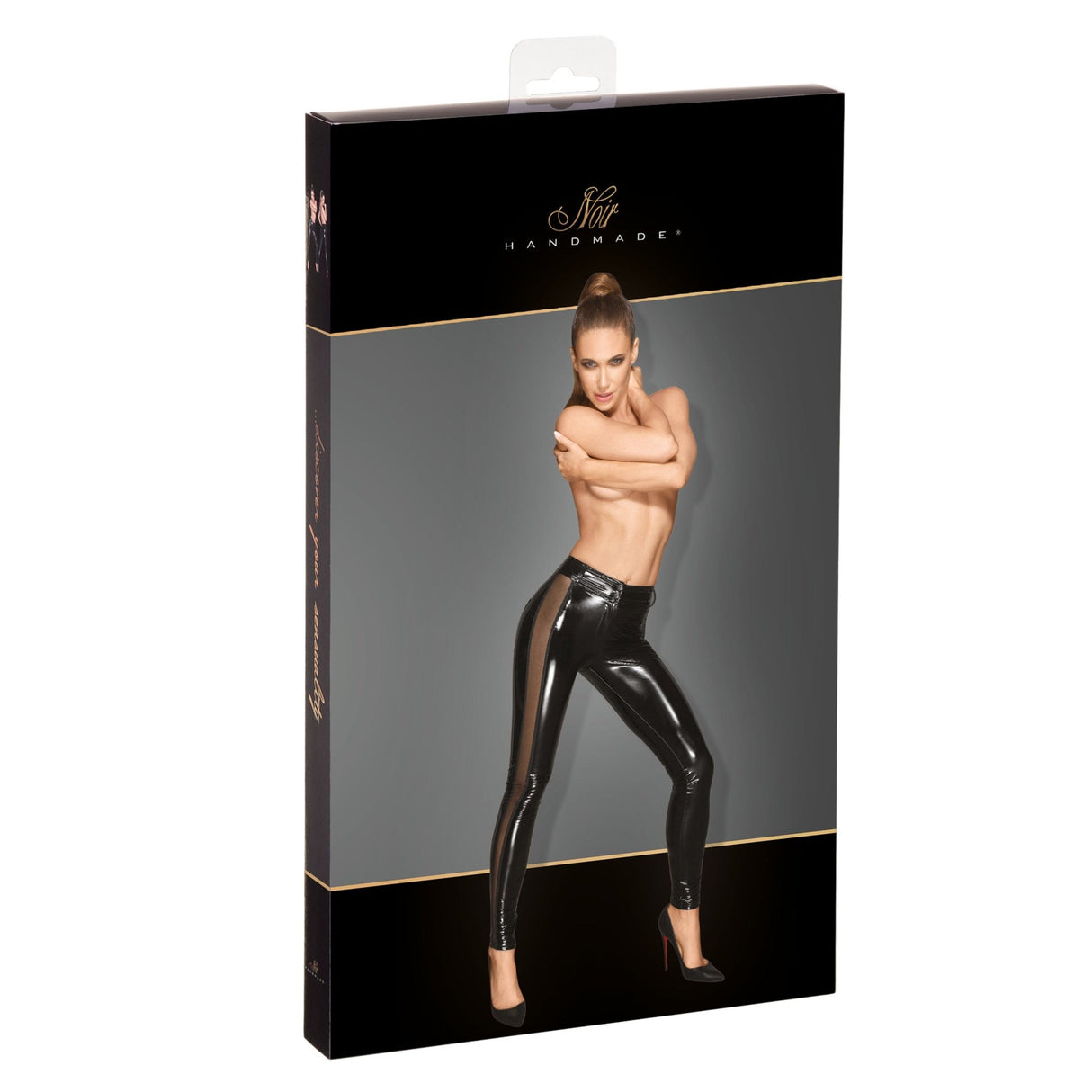 PVC Leggins - Noir Handmade F202 - Hinreissend