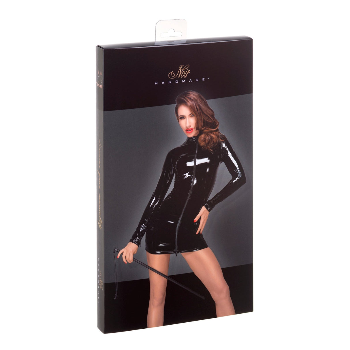PVC Minikleid - Noir Handmade F187 - Hinreissend