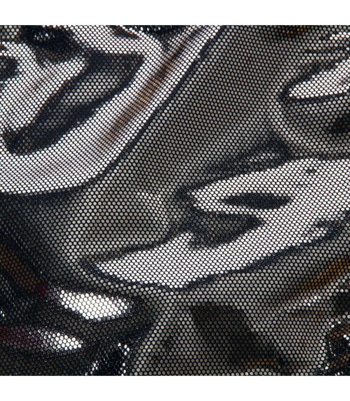 Reissverschlusstasche Silber mit Harness – TOF Paris - Hinreissend